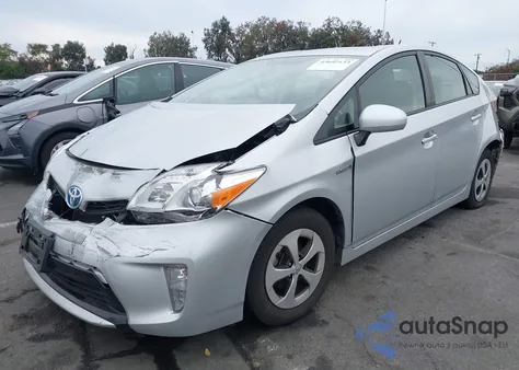 2013 Toyota Prius Two из США, поврежденный, VIN JTDKN3DU2D1725933